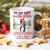 To My Wife - I Love You Forever And Always, Personalized Mug