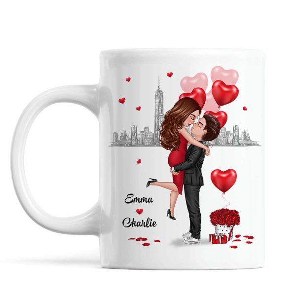 To My Wife Couple Hugging Gift For Him For Her Personalized Mug