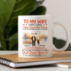 To My Wife I Wish I Could Turn Back The Clock Valentine Mug Personalized Gift TA29 890317