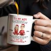 To My Wife, Meeting You Was Fate, Love Forever And Always, Cartoon Couple - Personalized Custom Coffee Mug - CPL988_MG