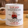 To My Wife My Husband Meeting You Was Fate - Personalized Mug - Gift For Couple, Gift For Him, For Her
