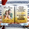 To My Wife, My Queen Forever With Love Grumpy Old Husband - Personalized Custom Coffee Mug - CPL147_MG