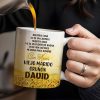 To My Wife, My Queen Forever With Love Grumpy Old Husband - Personalized Custom Coffee Mug - CPL147_MG