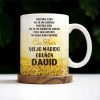 To My Wife, My Queen Forever With Love Grumpy Old Husband - Personalized Custom Coffee Mug - CPL147_MG