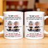 To My Wife, Our Home Ain't No Castle, Hearts - Personalized Custom Coffee Mug - WIF058_MG