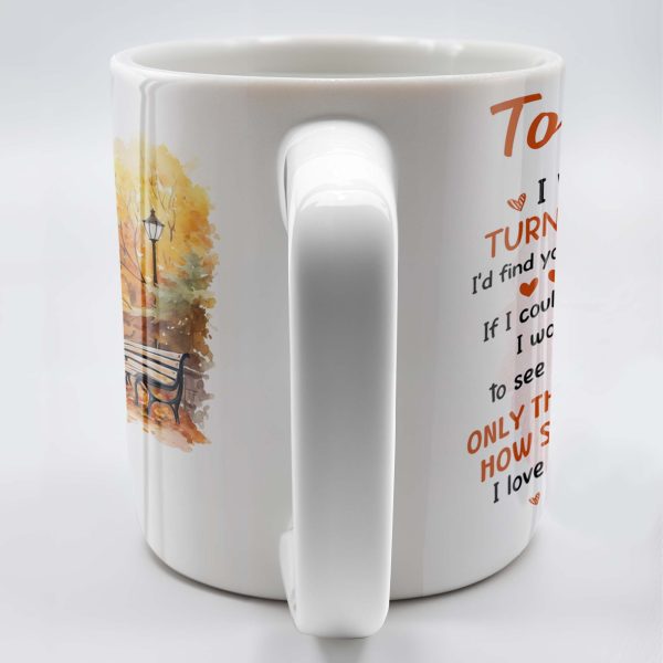To My Wife, See Yourself Through My Eyes, Romantic Gift - Personalized Custom Coffee Mug - CPL271_MG