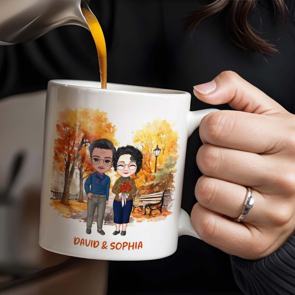 To My Wife, See Yourself Through My Eyes, Romantic Gift - Personalized Custom Coffee Mug - CPL271_MG