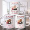 To My Wife You Are My Queen Forever Elderly Couple - Personalized Custom Coffee Mug - CPL1226_MG