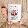 To My Wife You Are My Queen Forever Elderly Couple - Personalized Custom Coffee Mug - CPL1226_MG