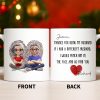 To My Wonderful Grandparents, Love Knows No Distance - Personalized Custom Coffee Mug - CPL1005_MG