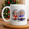 To My Wonderful Grandparents, Love Knows No Distance - Personalized Custom Coffee Mug - CPL1005_MG