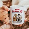 To Our Perfect Cat Mom Adorable Cartoon Cats Personalized Mug, Unique Gifts For Cat Moms
