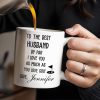 To The Best Husband By Par Love and Golf - Personalized Custom Coffee Mug - HSB039_MG