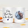 To the Best Papa In The World Coffee Mug, Father's Day Gift HN590