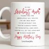 To The Loveliest Mum With Hearts - Personalized Custom Coffee Mug - MOM154_MG