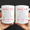 To The Loveliest Mum With Hearts - Personalized Custom Coffee Mug - MOM154_MG