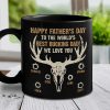 To The World's Best Bucking Dad - Gift For Dad - Personalized Black Mug