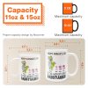 To The World's Best Daddysaurus - Personalized Mug - Father's Day, Birthday, Funny Gift For Dad, Father, Husband - Gift From Wife, Son, Daughter