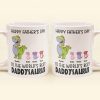 To The World's Best Daddysaurus - Personalized Mug - Father's Day, Birthday, Funny Gift For Dad, Father, Husband - Gift From Wife, Son, Daughter