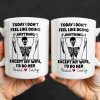 Today I Don't Feel Like Doing Anything Except My Wife - Personalized Custom Coffee Mug - CPL1306_MG