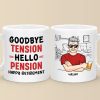 Today Is Your Day - Coworker Personalized Custom Mug - Appreciation, Retirement Gift For Coworkers, Work Friends, Colleagues
