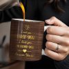 Together Forever, Holding Hands and Hearts Mug - Personalized Custom Coffee Mug - CPL150_MG
