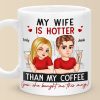 Together Forever, My Love - Couple Personalized Custom Mug - Gift For Husband Wife, Anniversary