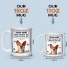 Together Is Our Favorite Place - Dog Personalized Custom 3D Inflated Effect Printed Mug - Mother's Day, Gift For Pet Owners, Pet Lovers