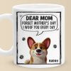 Together Is Our Favorite Place - Dog Personalized Custom 3D Inflated Effect Printed Mug - Mother's Day, Gift For Pet Owners, Pet Lovers