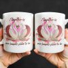 Together Is Our Favorite Place To Be, Swans and Hearts - Personalized Custom Coffee Mug - CPL411_MG