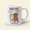 Together Since, Couple Gift, Personalized Mug, Naughty Couple Coffee Mug