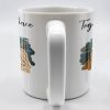 Together Since With Couple And Hearts Design - Personalized Custom Coffee Mug - CPL403_MG