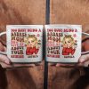 Too Busy Being A Badass Mom - Personalized Marble Mug