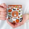 Too Cute To Spook - Dog Personalized Custom 3D Inflated Effect Printed Mug - Halloween Gift For Pet Owners, Pet Lovers