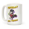 Totally 90's Trash Raccoon Coffee Mug