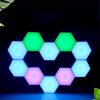 Touch Sensor Rgb Led Hexagon Lamp