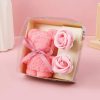 Towel Bear Soap Flower Gift Box for Valentine's Day, Wedding, Mother's Day, and Birthday
