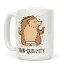 Tran-QUILL-ity - Hedgehog Coffee Mug