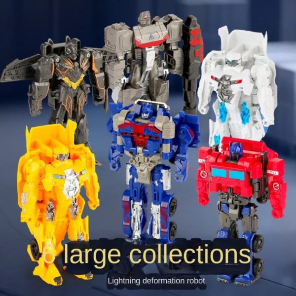 Transformation Robot One Step Deformation Car Action Figure
