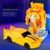Transformation Robot One Step Deformation Car Action Figure
