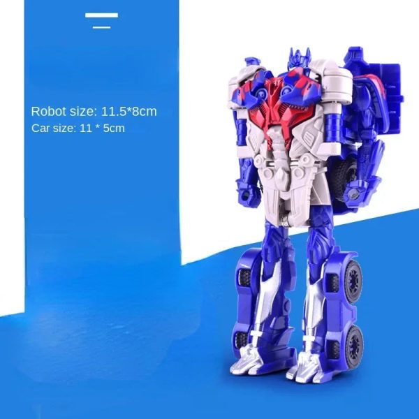 Transformation Robot One Step Deformation Car Action Figure