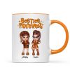 Trendy Fall Season Mug For Besties Sisters, Y2K Style