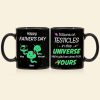 Trillions Of Testicles In This Universe, Gift For Dad, Personalized Mug, Alien Sperm Mug, Father's Day Gift