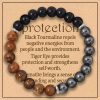 Triple Protection Gemstone Stretch Bracelet