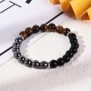 Triple Protection Gemstone Stretch Bracelet