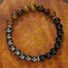 Triple Protection Gemstone Stretch Bracelet