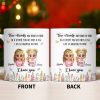 True Friends Are Hard To Find, Cartoon Characters And Flowers - Personalized Custom Coffee Mug - BST516_MG