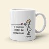 True Love Doesn't Mean Being Inseparable-Gift For Couples-Personalized Couple White Mug Set