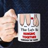True Love Is Hanging Together Though The Years, Personalized Edge To Edge Mug, Wine Tumbler, Accent Mug