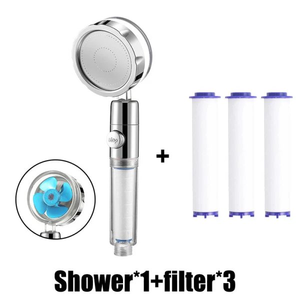 Turbocharged Rotating Shower